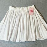 Eleloveph Skort Women S White Pleated Pull Photo 0