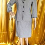 Kasper For ASL Petite Skirt Suit 2 Piece Set Size 6P Skirt Suit Ensemble Photo 0