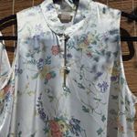 Night Gown Peignoir Vintage Barbizon 2 Piece Set Floral Satin S/M Pink Size M Photo 1