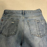 BDG  Distressed Ripped Flare Mom Jeans Light Wash Size 28 Photo 5
