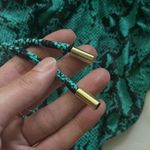 No Boundaries NWT  exotic snakeskin print cheeky one piece swimsuit, size large Photo 10