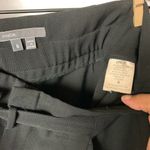 Vince  Paper bag Waist Cropped Pants size 8 Black Trousers Ankle Crop Career Photo 4