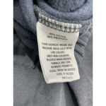 Womans Aeropostale Medium Gray Pullover Elastic Cropped Sweatshirt 1/4 Snap Up Photo 3