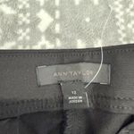 Ann Taylor NWOT  The‎ Patch Pocket Boot Pant Black Size 12 Workwear Career Wear Photo 3