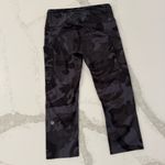 Lululemon Fast & Free High Rise Crop Leggings Women’s 6 Gray Camo Reflective Gym Photo 4