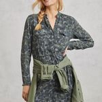 Cloth & Stone Anthropologie Nina camo shirt dress Photo 3
