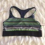 Victoria's Secret Victoria Secret Sports Bra Rectangle Pattern Green Photo 3