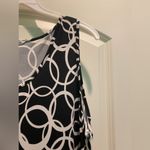 Peter Nygard  Black and White Ruffled Mini Dress Photo 4