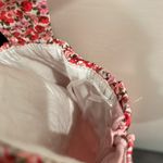 Princess Polly pink red floral dress with slit detail us 2 Photo 2