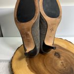 Cole Haan , Nike Air, Classy, light Brown Leather Basket Weave Pumps Size 8 1/2. Photo 5