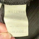 Masscob Black Gauze Tie Front Long Sleeve Dress Size M Size M Photo 7