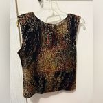 Coldwater Creek  Multicolor Abstract Tank Top Photo 1