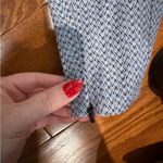 Reiss  Blue Slim Ankle Trousers w/ Zip Hem Photo 2