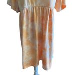 Wild Fable NWT- So cute orange and white oversized dress Photo 4