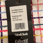 Modcloth  Watercolour Gingham Shorts Photo 2