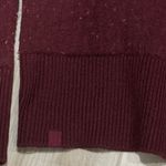 Lululemon Ombre Knit Textured Turtleneck Red Merlot Carnation Red Women’s 8 Photo 3