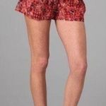 Dolce Vita Red Macie Aztec Printed Soft Shorts Elastic Waist M Size M Photo 0