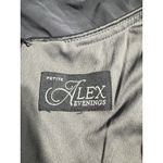 Alex Evenings Empire Waist Embroidered Sleeveless Cascade Skirt Dress Petite Med Photo 5