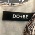 DO+BE  Animal Print Long Sleeve Dress - Brown and Cream Photo 1