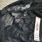 Victoria's Secret Victoria Secret Black Lace V-Back One Piece Bodysuit Romper Size Small Photo 10