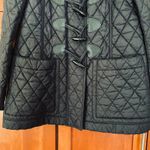 Burberry  Brit Coat Jacket Quilted Hooded Black Size XS Photo 3