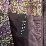 ZERO + MARIA CORNEJO  Deep V Dress Abstract Print Bodycon Tweed Business Size 4 Photo 5