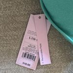 Wild Fable  blue teal silver shimmer beaded triangle bikini top large Photo 3