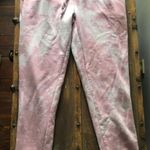 Mauve Reverse Tie Dye Jogger Lounge Set Pink Size M Photo 2