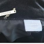 Chico's  1 Quilted Chenille Jacket Women 8/10 Black Gold Brocade Mob Wife‎ Photo 7