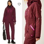 Free People New!  Movement All Prepped Ski‎ Suit in oxblood, size XL Photo 3