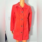 Eddie Bauer Women's Red Button-Up Coat‎ Photo 1
