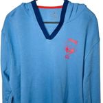 Disney Parks Womens Stitch 626 Hoodie Sweat Shirt Blue XL u Photo 1