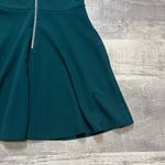 Speechless Juniors Jade Green Fit & Flare Skater Dress Sz S Puff Sleeve Low Back Photo 7