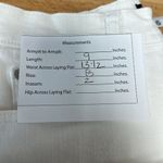 Gap  1969 Summer Cut-Offs Denim Shorts Women's 24 White Frayed Low Rise 5-Pocket Photo 3