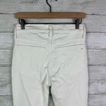 Madewell  Mid Rise Kick Out Crop Jeans White Size 27 Photo 4