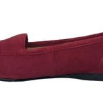 Enzo Angiolini Red Suede Loafers - Size 7.5 - Women Photo 6