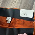 A New Day Side Zip Skinny Ankle Stretch Rust Pants - Women's Size 2 Photo 1
