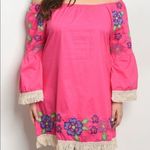 Velzera  boho off shoulder dress/tunic large Photo 0