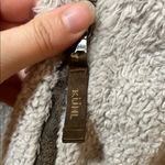 Kuhl Womens  Tan Beige Stone Flight Fleece Pullover Hidden Hoodie Sweater Photo 4