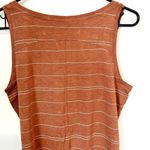 prAna NWT Foundation Scoop Neck Tank in Copper Heather Stripe - Size Small Photo 5