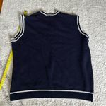 Brandy Melville  Dark Blue V-Neck Sweater Vest Photo 6
