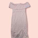 SheIn Pink Off The Shoulder Dress Photo 1