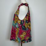 Maeve New!  | Anthropologie Sleeveless Floral Top Tie Neck Women’s Size Large Photo 6