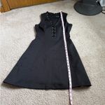 Jessica Simpson  Black Sleeveless Fit & Flair Knee Length Dress. Size 4 Photo 4