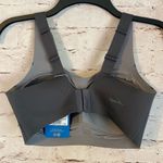 Brooks Dare Scoopback Run Sports Bra Adjustable Asphalt Gray Size 32 C/D Photo 2