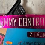 Shosho Ultimate Tummy Control Two Pack Black & Blue Leggings with Stretchy Fit Size M Photo 7