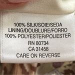 BCBG Maxazria 100% silk floral strapless fit & flare mini dress, size 4 party Photo 3