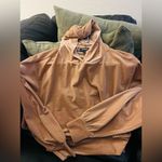 EXPRESS  Cropped Pullover Velvet Hoodie Size medium like new condition Photo 4