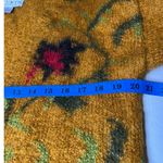 Vintage 80s Studio by Michelle Stuart Mohair Wool Floral Cardigan M Yellow Size undefined Photo 5