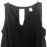 Old Navy  I Sleeveless High Low V-Neck Black Top Photo 2
